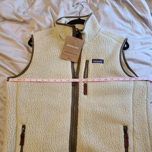 NWT | Patagonia Retro Pile Fleece Vest XL Pelican (Women)